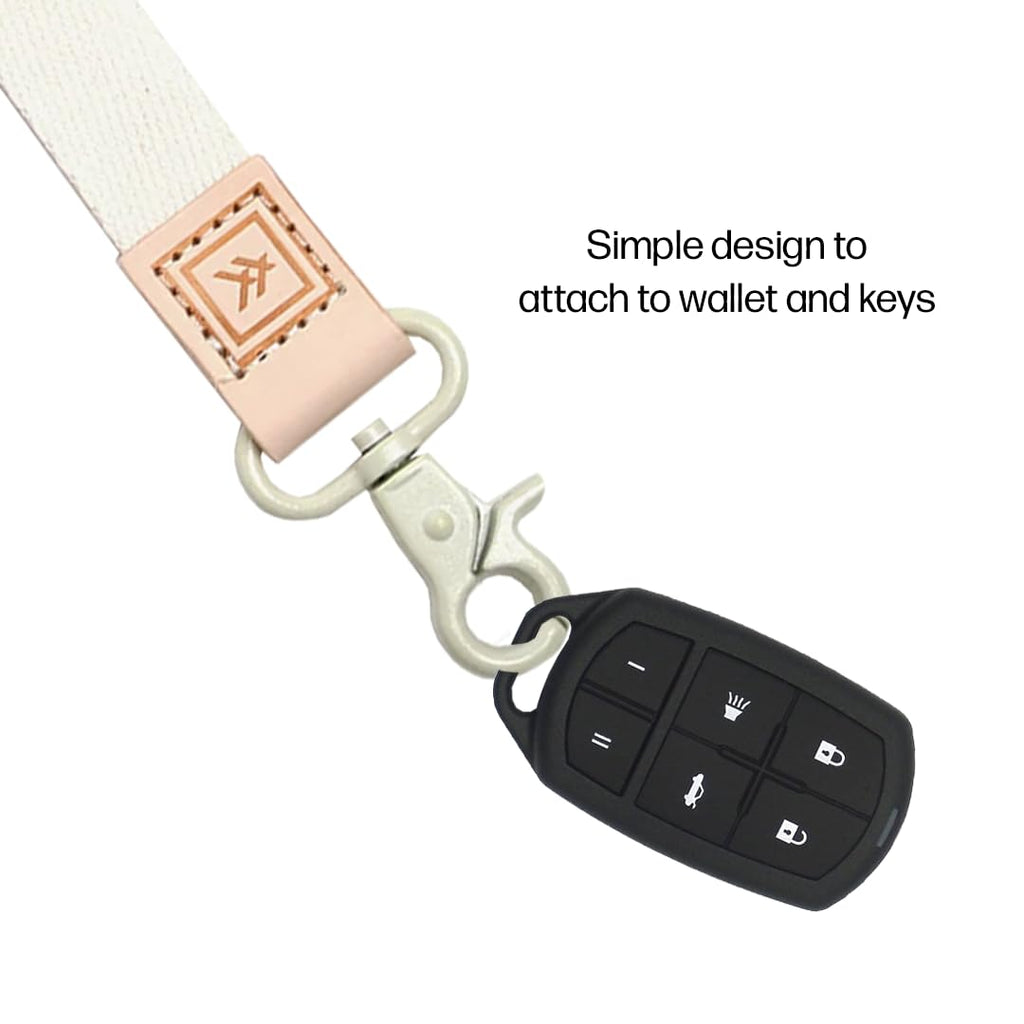Thread Wallets Cool Neck Lanyard for Men & Women, Cute Key ID Badge & Wallet Holder