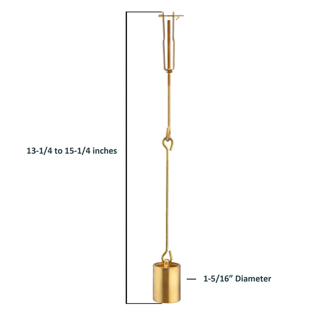 Tub Drain Linkage Assembly, Solid Brass, Fit for Trip Lever Bath Tub Waste and Overflow Drain by Artiwell