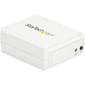 StarTech 1-Port USB 2.0 Network Print Server, 10/100 Mbps Auto-sensing, Wired Ethernet LAN USB Printer Server Adapter, TAA Compliant