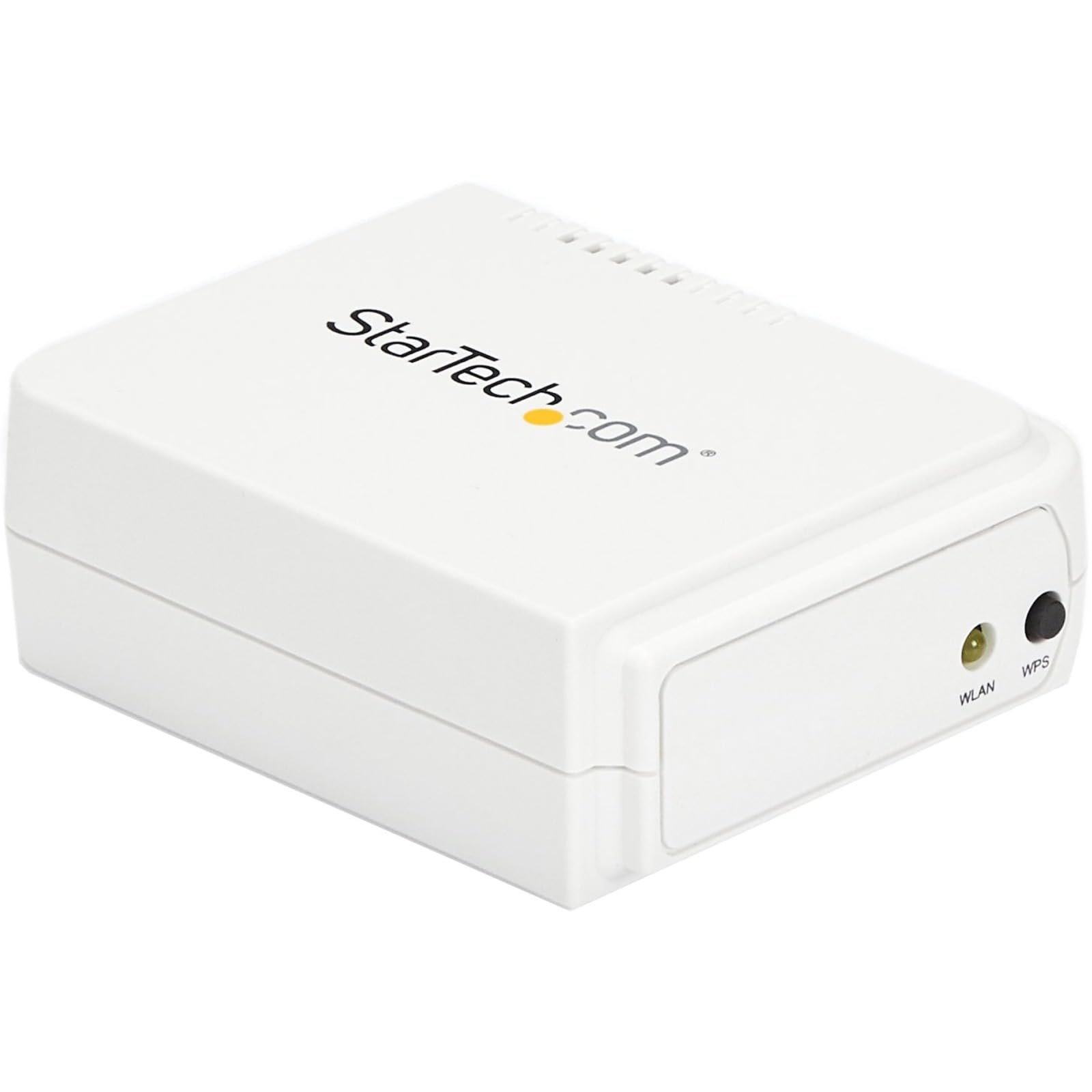 StarTech 1-Port USB 2.0 Network Print Server, 10/100 Mbps Auto-sensing, Wired Ethernet LAN USB Printer Server Adapter, TAA Compliant