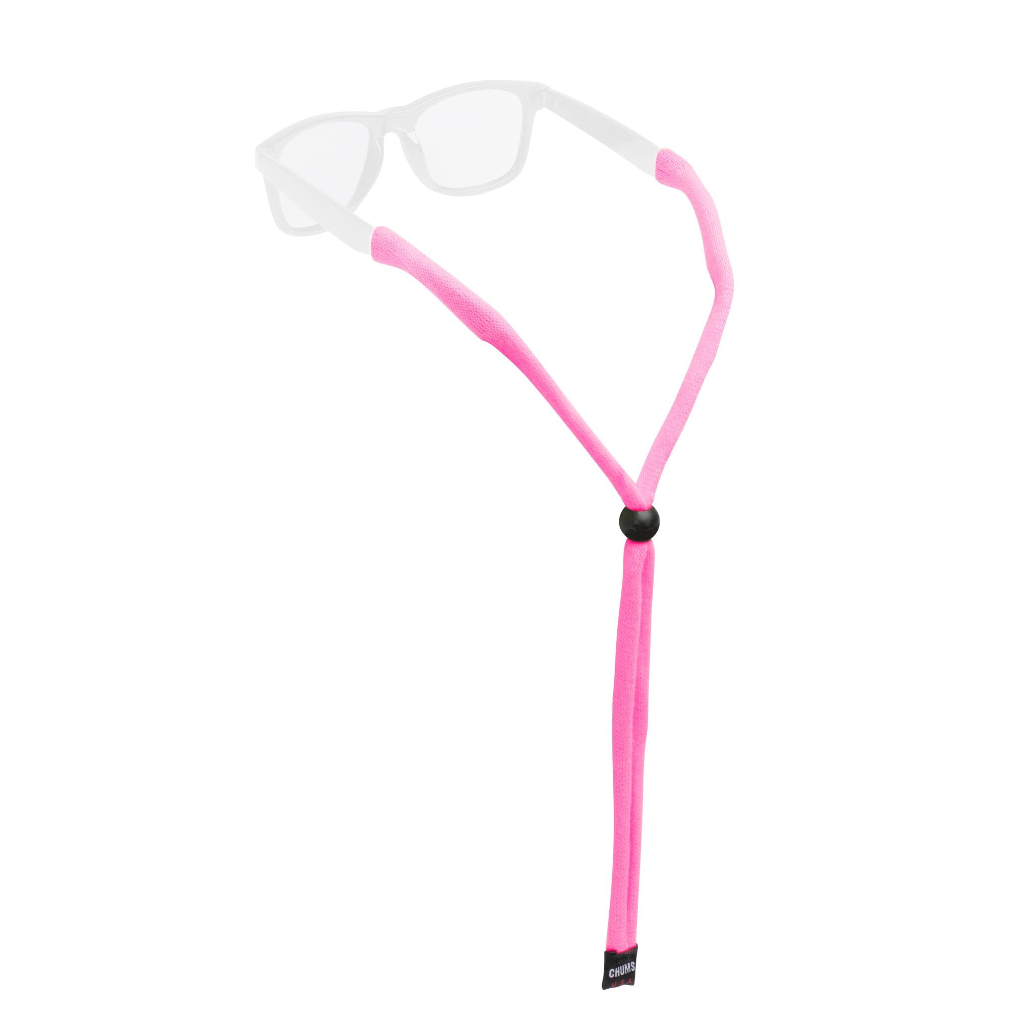 Chums Original Cotton Retainer - Unisex Eyewear Keeper for Sunglasses & Glasses - Adjustable Fit, Washable & Made in USA