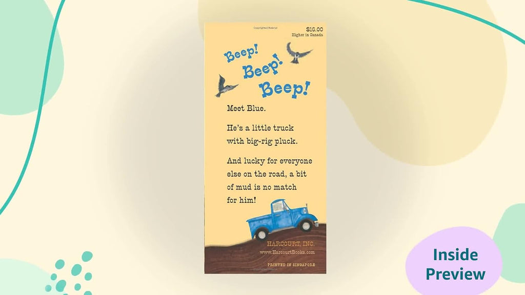 Little Blue Truck Padded