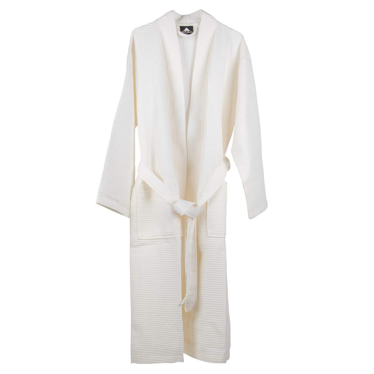 BAGNO MILANO Mens Robes, Waffle Robes For Men, Turkish Cotton Mens Bathrobes