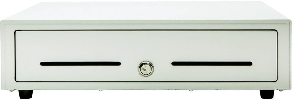 Star Micronics CD3-1616 5 Bill / 8 Coin Value Series Cash Drawer with 2 Media Slots and Included Cable (16" x 16") - Black