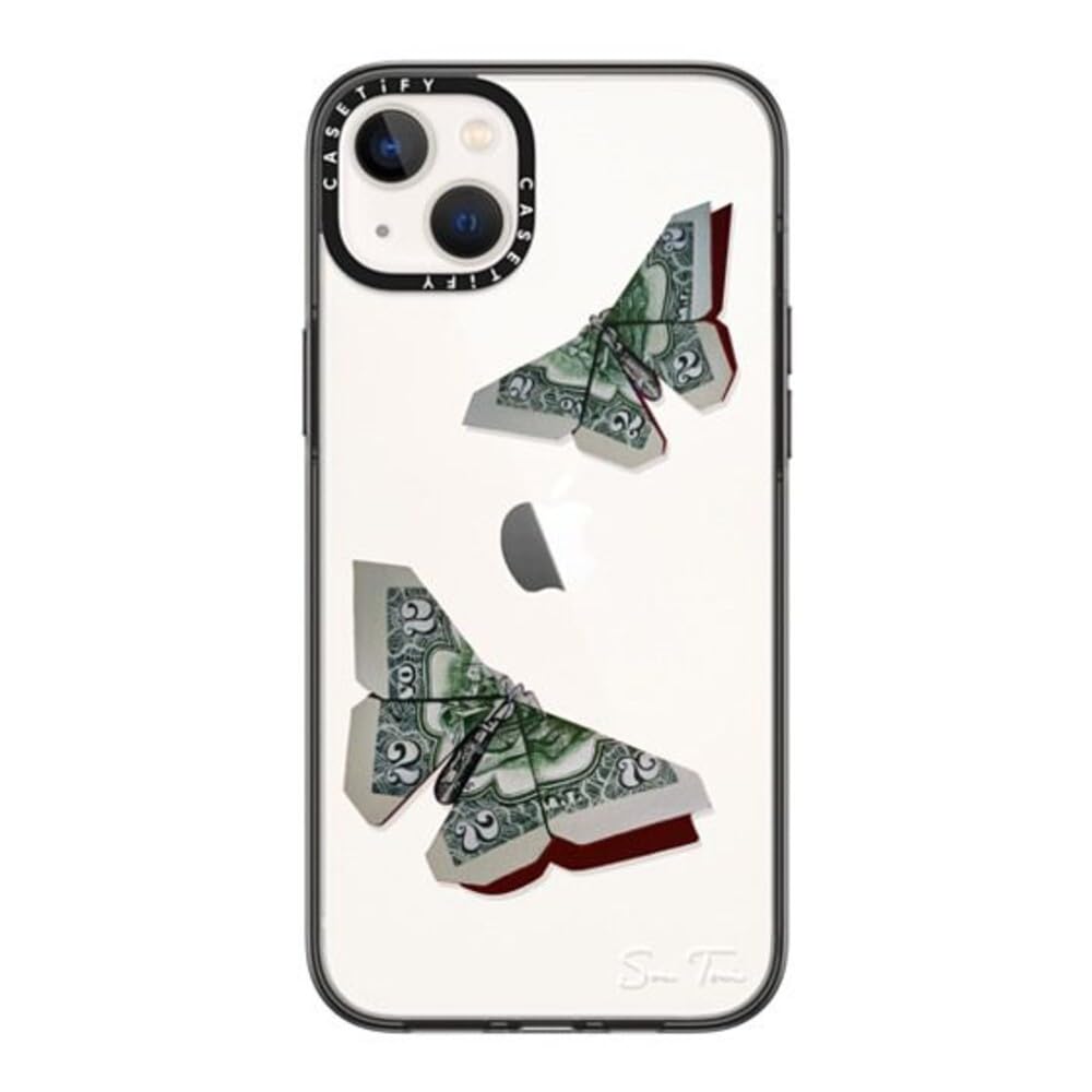CASETiFY Compact Case for iPhone 13 [Lightweight / 4 ft. 2X Military Grade Drop Protection/Slim] - #1 Mom - Clear Black