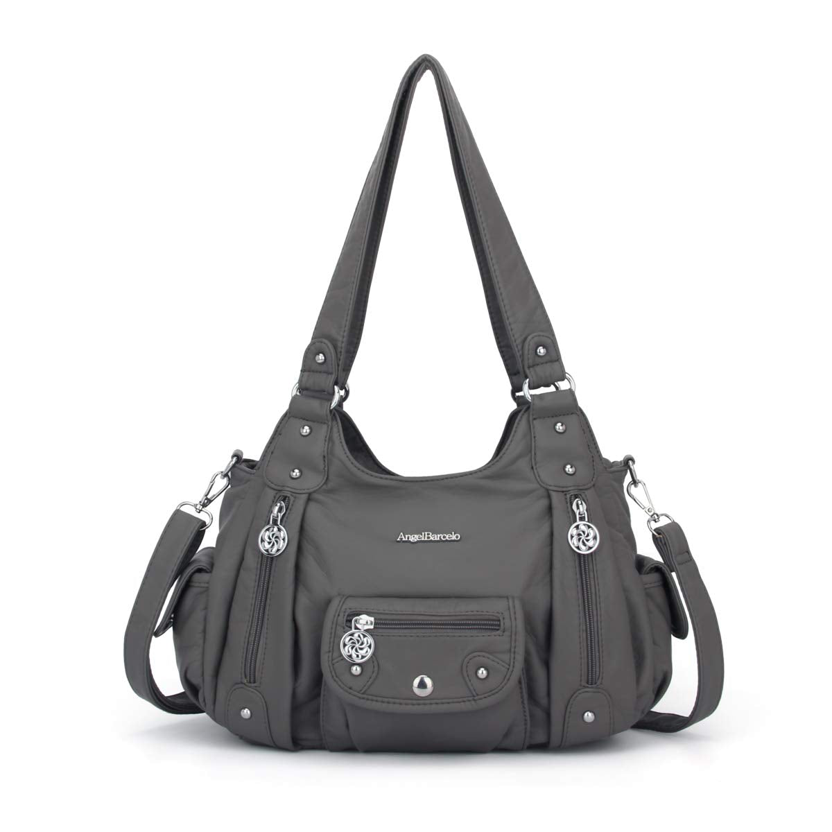 Angel Barcelo Purses for Women Soft PU Leather Shoulder Bag Crossbody Purse and Handbags