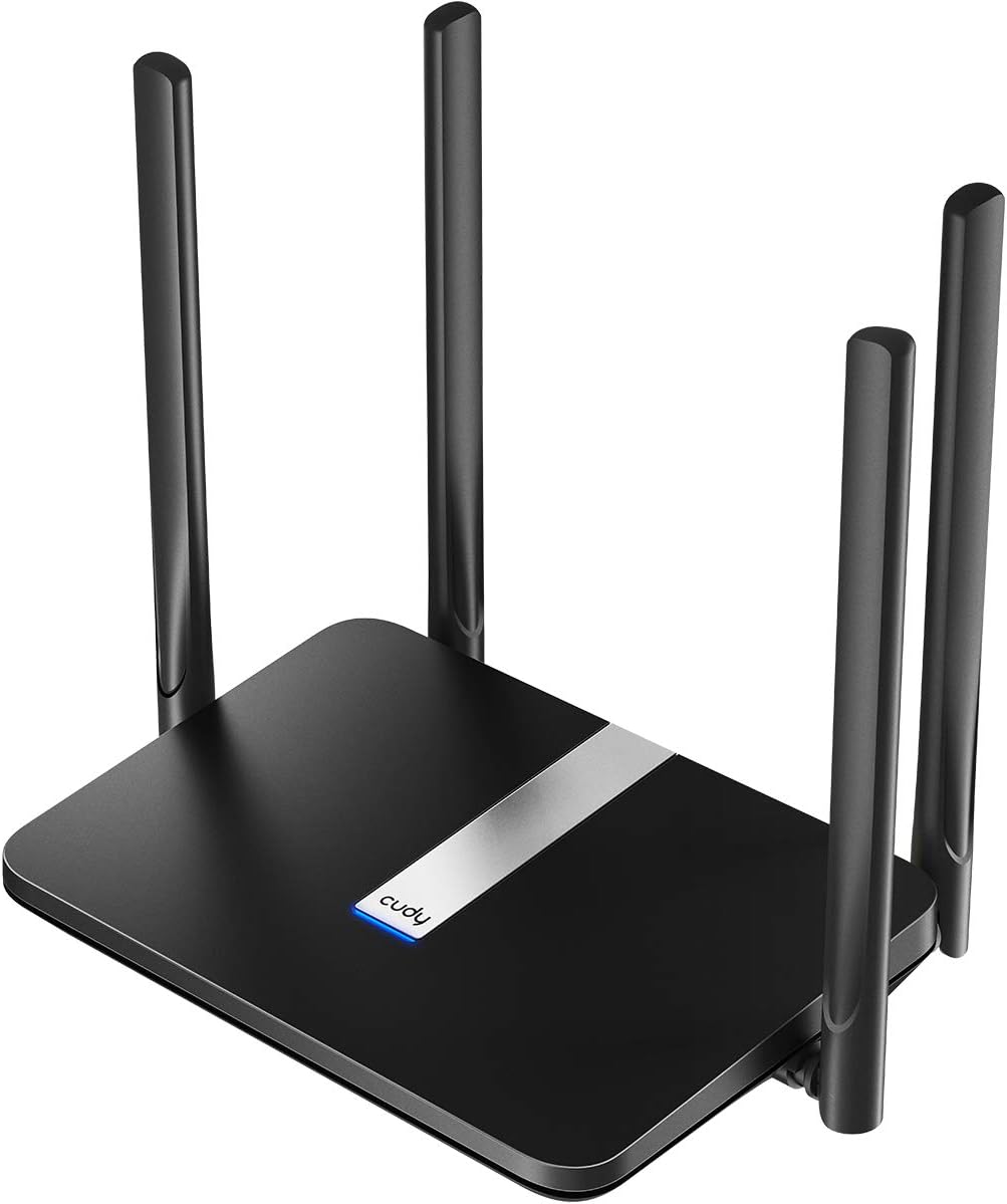 Cudy 4G LTE Cat 4 AC1200 Wi-Fi 5 Router, Nano SIM, 4 Ports, VPN, LT500 | 150Mbps Max DL, Connect 50 Devices, 427ft Wireless Range, FDD/TDD/WCDMA, WPA3, MU-MIMO, Mesh Node, Beamforming, Plug and Play