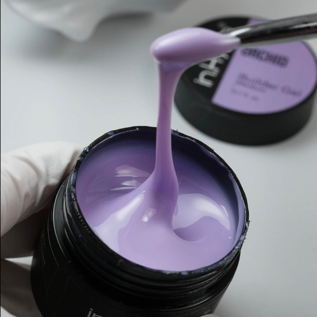 IN.HYPE UV/LED Professional Hard/Builder Gel for Nail Extension/Strengthening/Overlays File Off (Baby Pink #3)