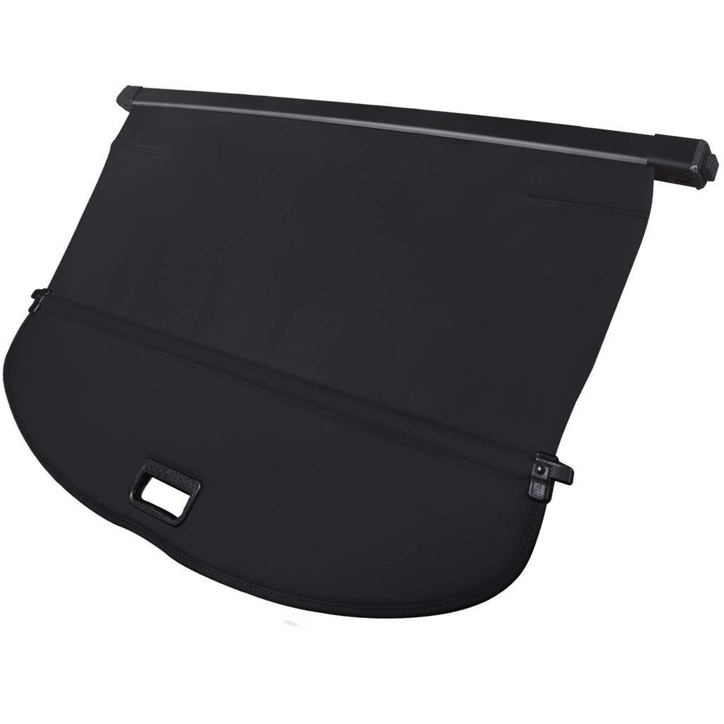 Trunk Cargo Cover for Nissan Rogue S SV SL Platinum 2014-2020 Retractable Rear Trunk Cargo Luggage Security Shade Cover Shield Interior Accessories Waterproof Custom Fit All Weather (Black)