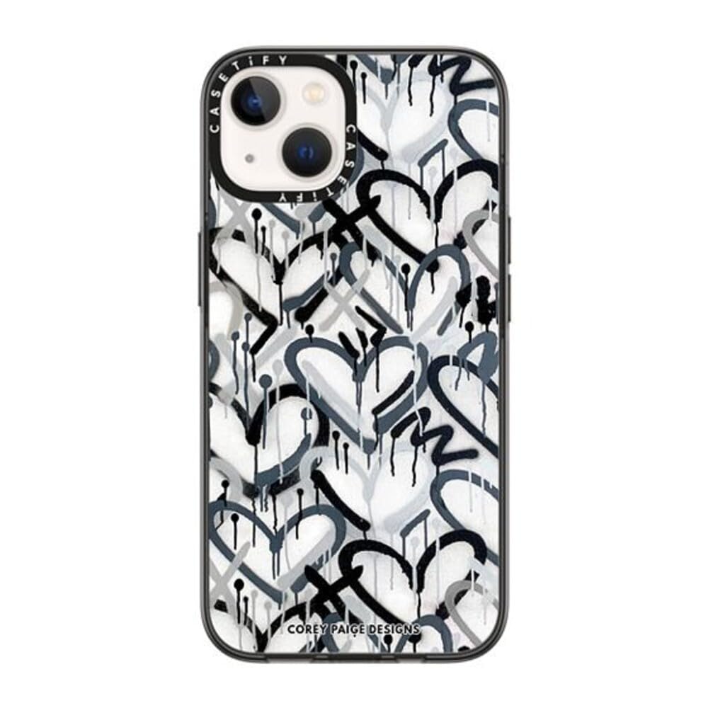 CASETiFY Compact Case for iPhone 13 [Lightweight / 4 ft. 2X Military Grade Drop Protection/Slim] - #1 Mom - Clear Black