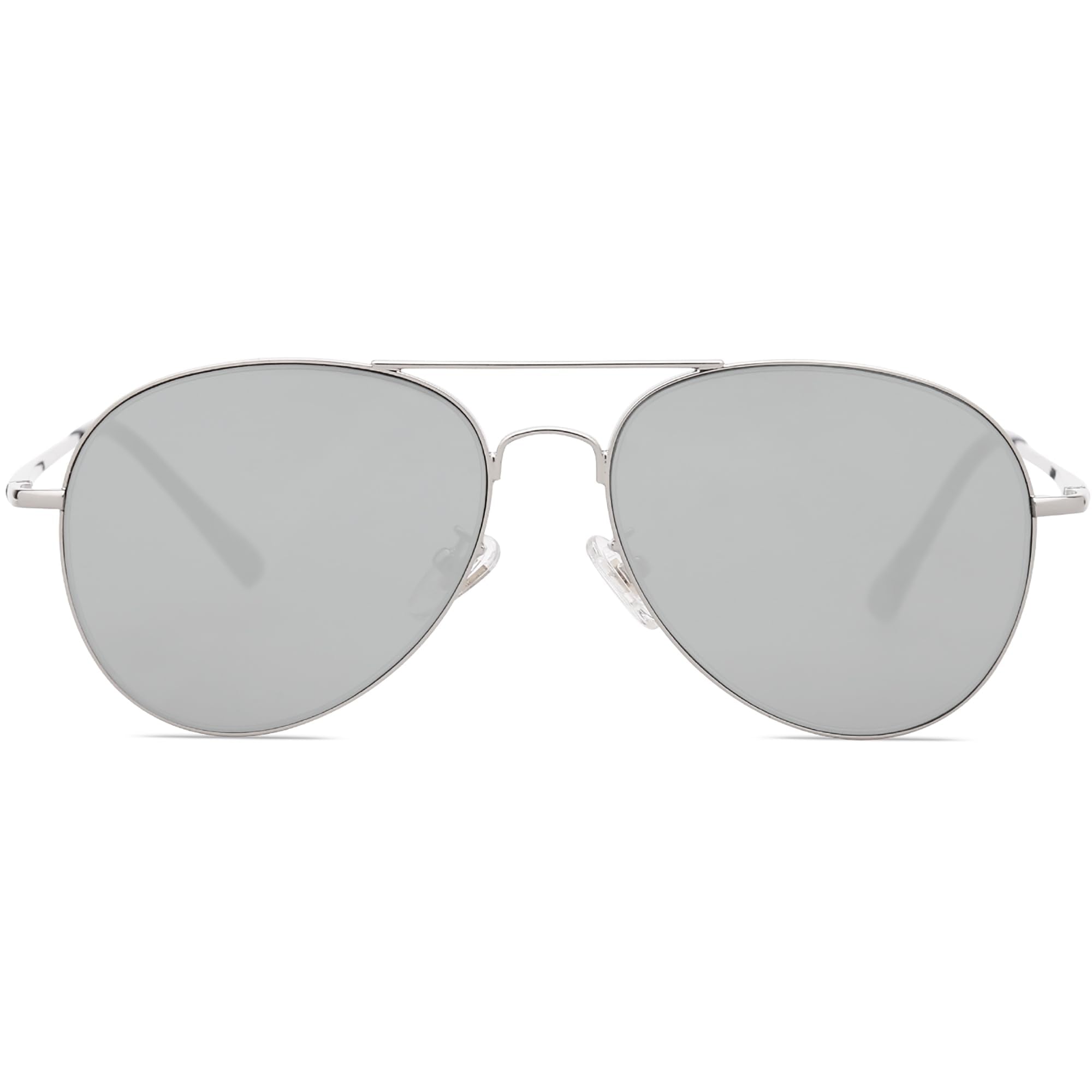 SOJOS Classic Aviator Sunglasses for Women Men Metal Frame Spring Hinges SJ1030