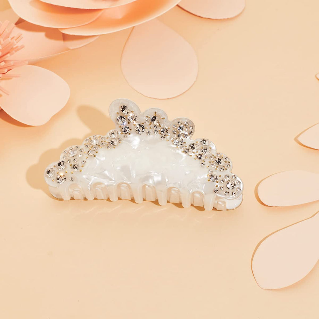 LILIE&WHITE Tortoise Claw Clips For Women - Strong Thick Hair Styling Accessories With Claws For Styling 1PC