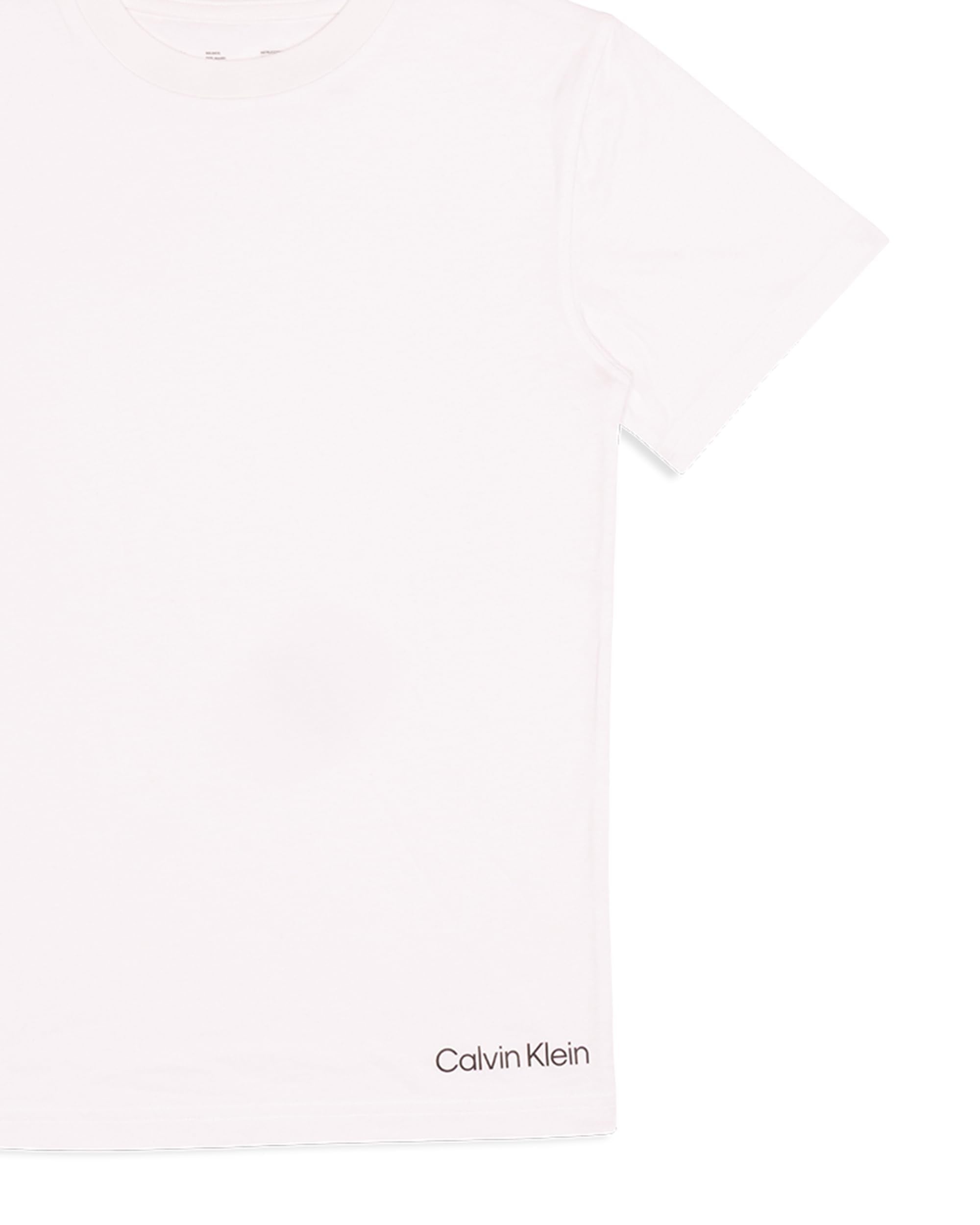 Calvin Klein Kids Boys' Short Sleeve Cotton Crewneck T-Shirt Multipack