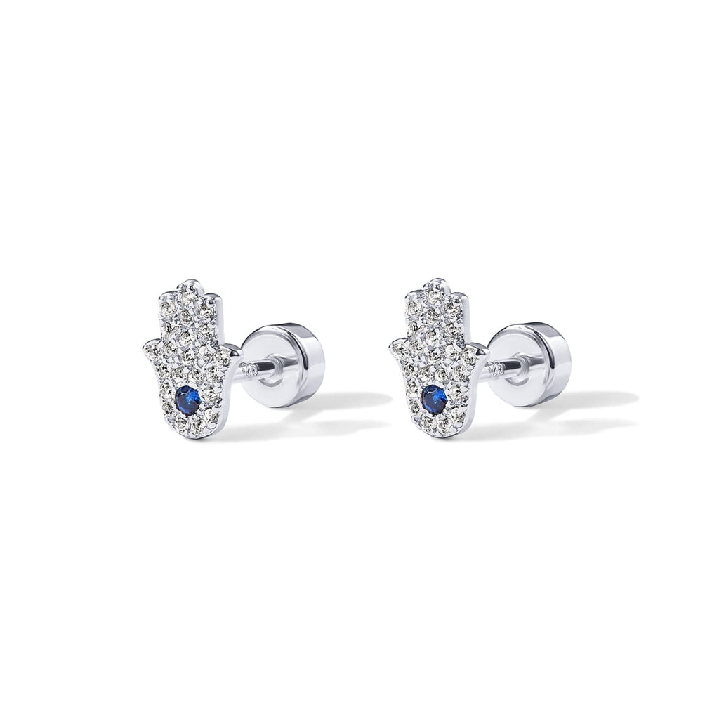 PAVOI 14K Gold Plated Flat Back Earrings | Solid 925 Sterling Silver Posts | Helix Cartilage Earrings for Women | Cubic Zirconia Stud Earrings | Trending Fashion Jewelry