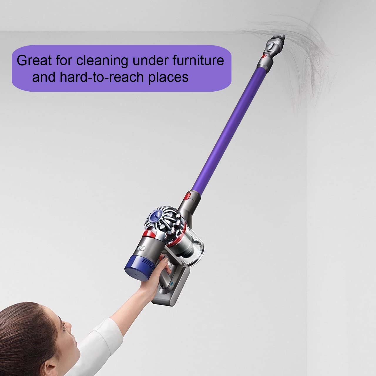 GYLBF Quick Release Wand Compatible for Dyson V15 V11 V10 V8 V7 Stick Vacuum Cleaners, Vacuums Attachment Extension Tube, 28.3 IN (Black)