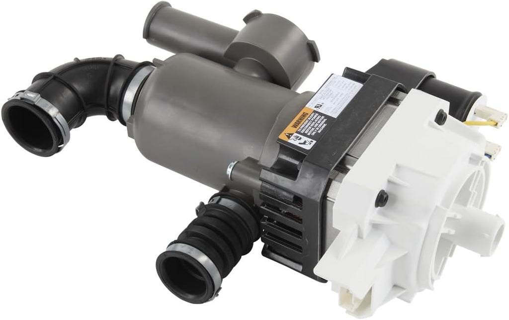 Whirlpool W11414076 Genuine OEM Dishwasher Pump and Motor Assembly Replacement Part - Replaces W11122133