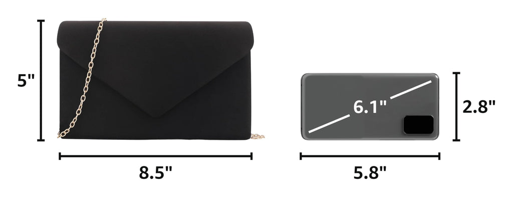BBjinronjy Clutch Purse for Women Evening Bags Handbags for Wedding Party Cocktail Prom Faux Suede Crossbody Shoulder Bag