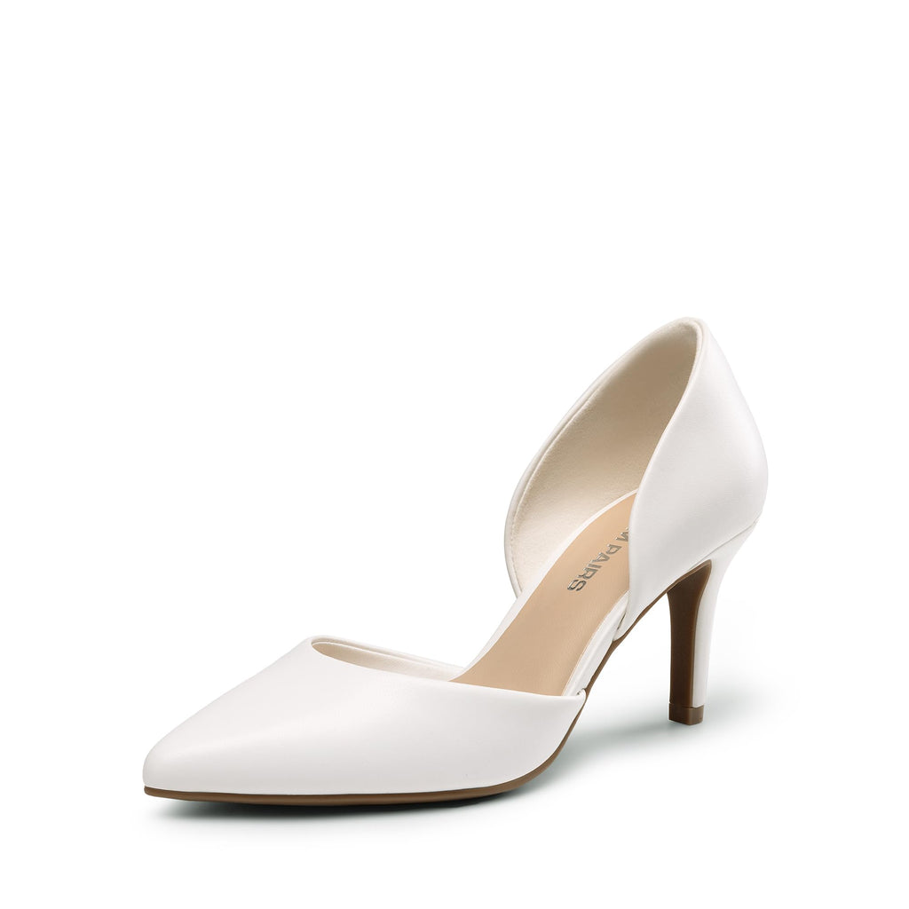 DREAM PAIRS Women's High Heel Closed Toe Pumps