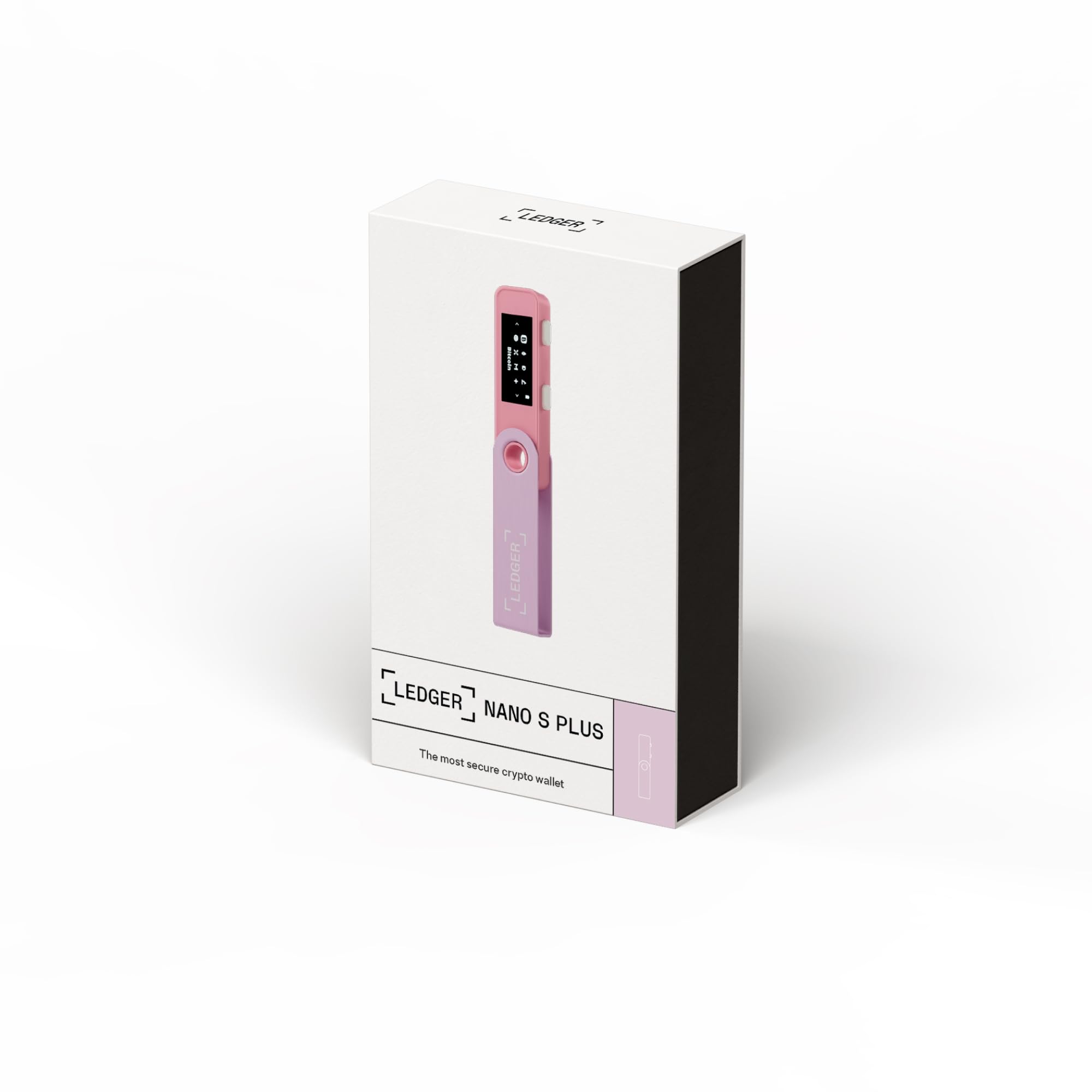 Ledger Nano S Plus Signer – The accessible Way to Manage Your Crypto & NFTs securely (Ledger Wallet for Desktop and Android only) – Matte Black