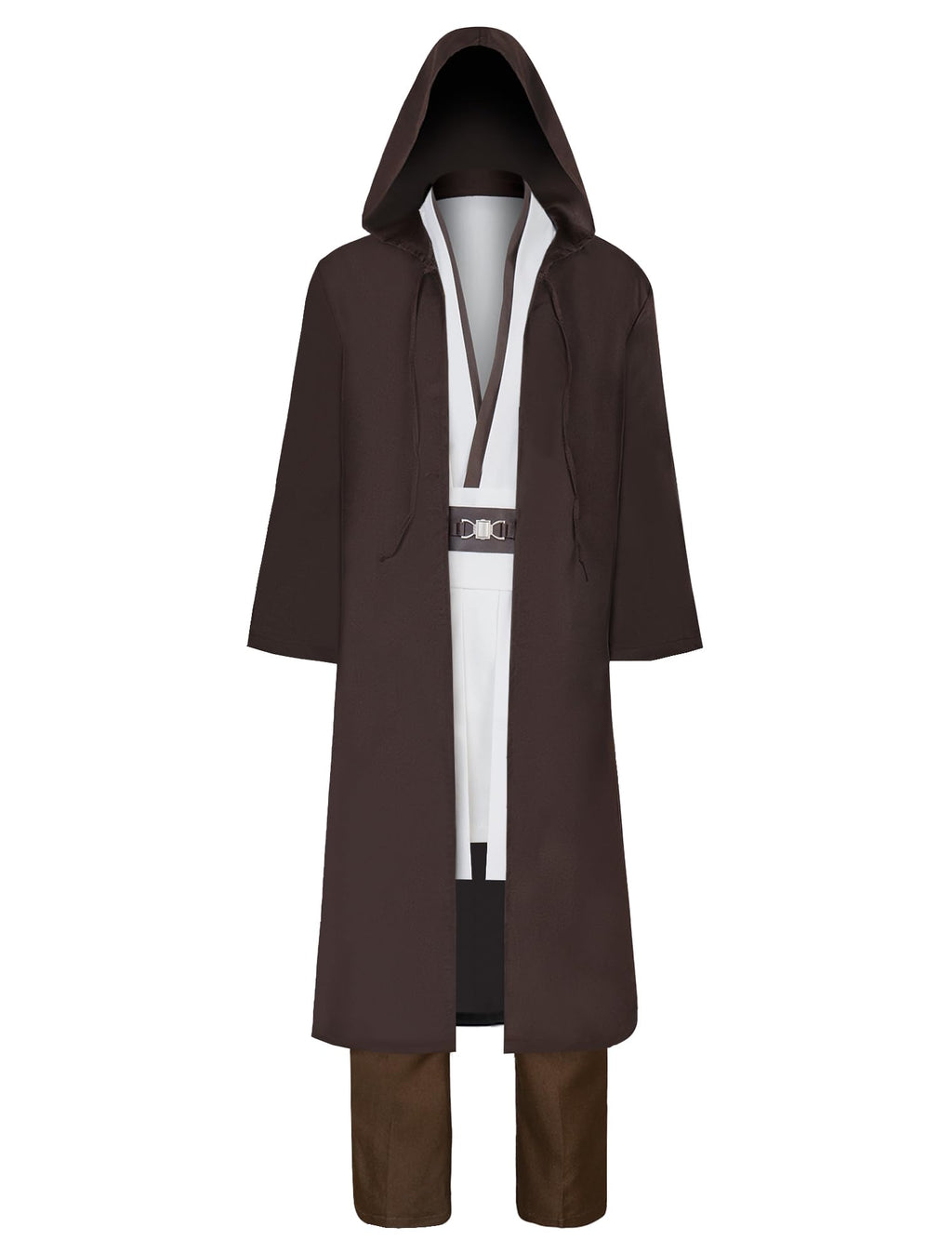 Knight Costume Adult Men's Tunic Hooded Robe Outfits Halloween Cosplay Uniform