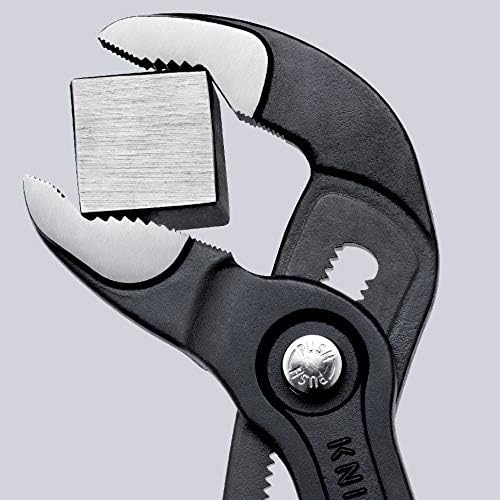 KNIPEX Tools Cobra Water Pump Pliers, 7 1/4 inch, red