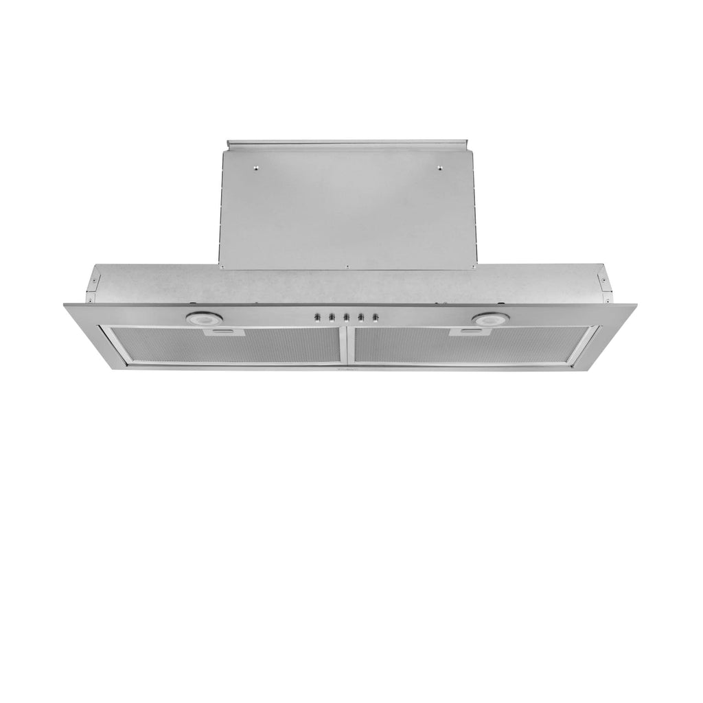 Broan Nu-Tone Broan-NuTone BBN1243SS Custom Built Insert with 2-Speed Exhaust Fan and Light, 300 Max Blower CFM, Stainless Steel, 24-Inch Range Hood Power Pack
