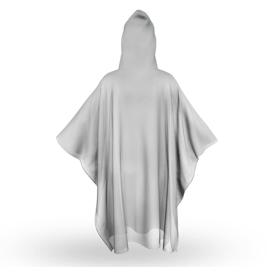 SaphiRose Disposable Rain Ponchos for Adults, 4 Pack Family Pack Clear Emergency Hooded Raincoat for Travel Camping