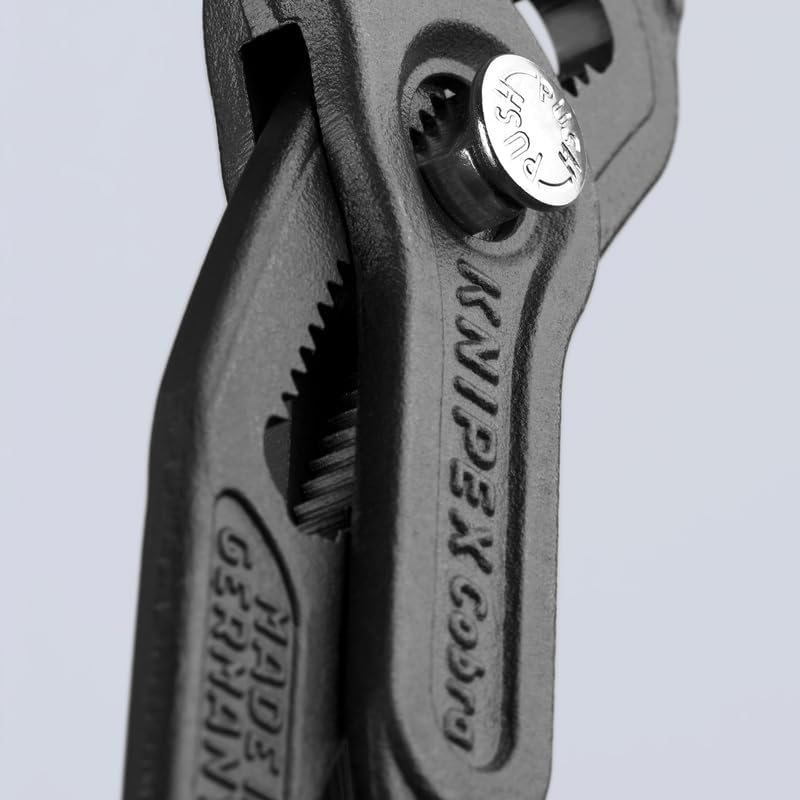 KNIPEX Tools Cobra Water Pump Pliers, 7 1/4 inch, red