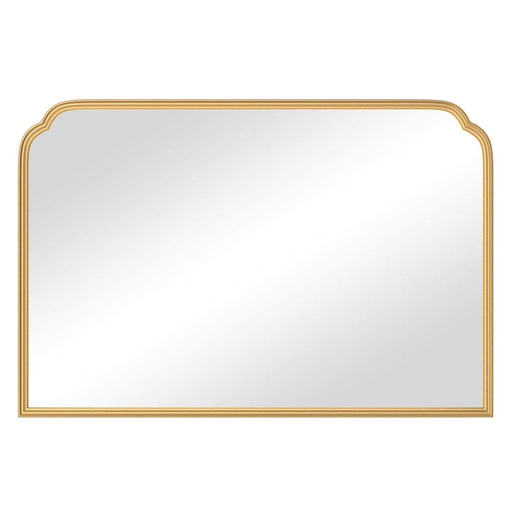 Ferytange 18X24 Inch Black Mirror for Wall with Metal Frame Rectangular Rounded Bathroom Vanity Mirror Anti-Rust, Hangs (Black 18" x 24")