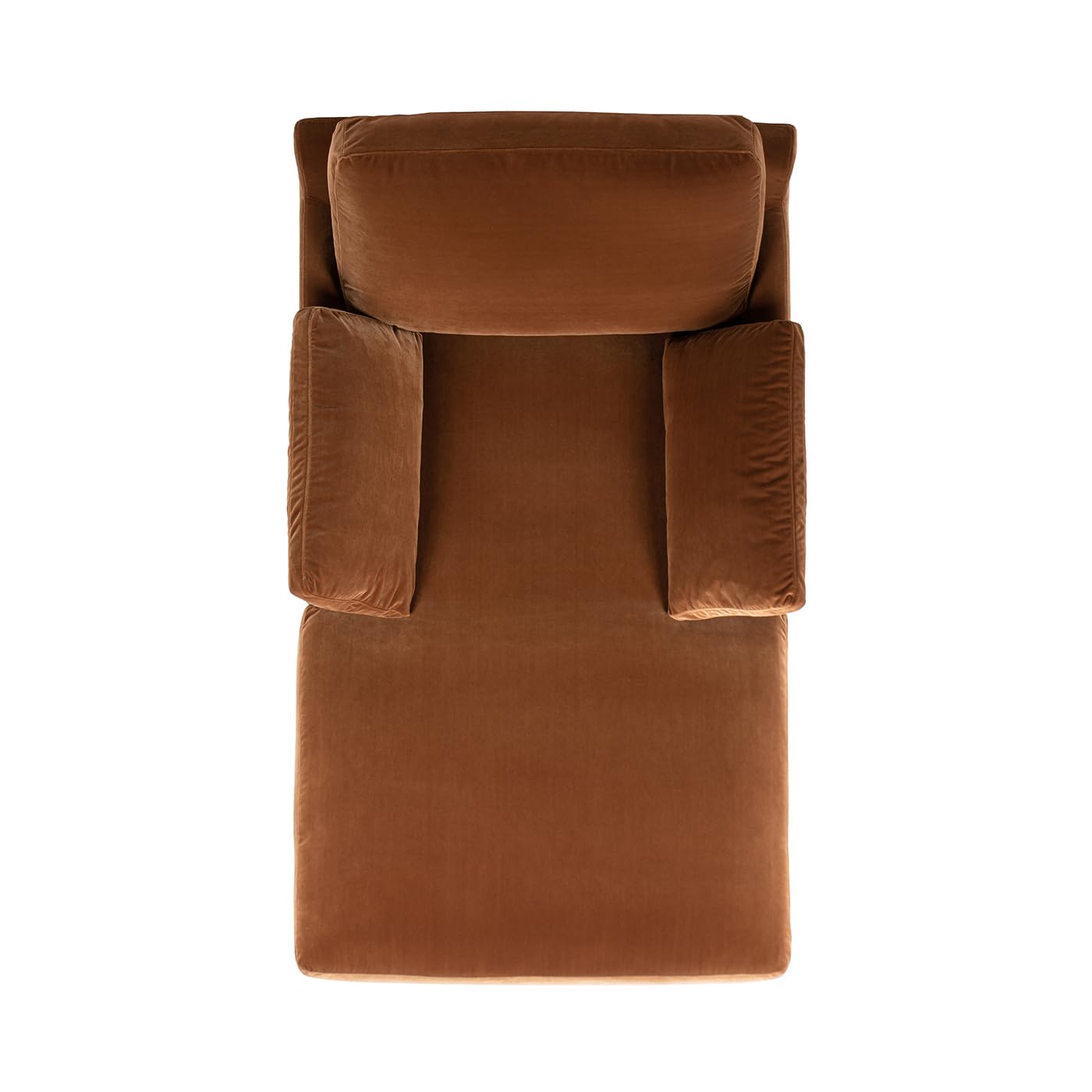 Jennifer Taylor Home Pasadena 36" Wide Modern Farmhouse Accent Arm Chair, Burnt Orange Performance Velvet