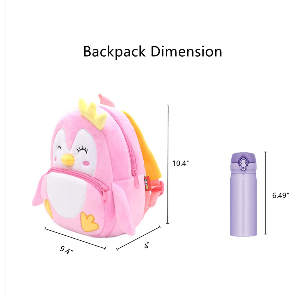 NICE CHOICE Cute Toddler Backpack Toddler Bag Plush Animal Cartoon Mini Travel Bag for Baby Girl Boy 2-6 Years(BB Unicorn)