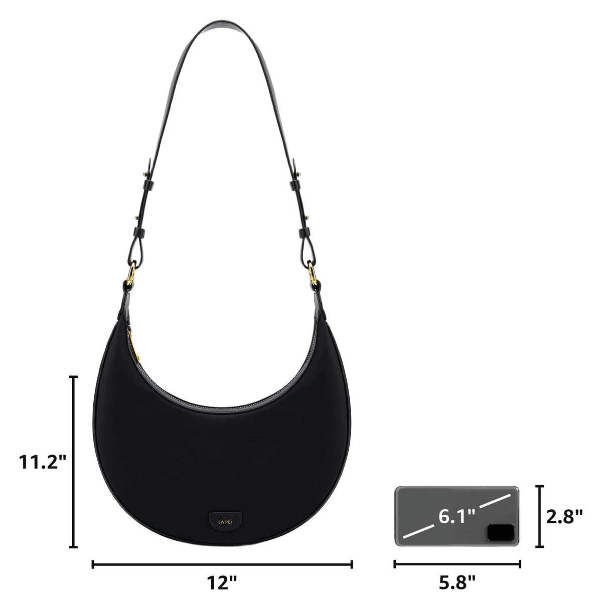 JW PEI Women's Carly Saddle Bag