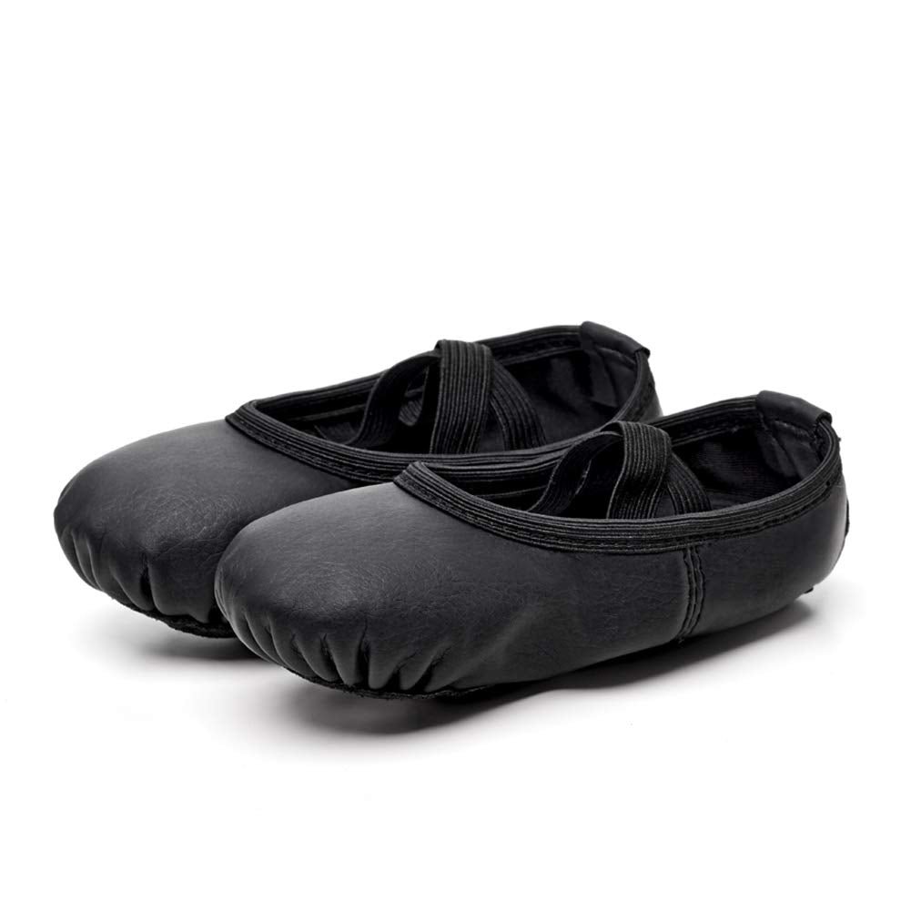 Stelle Ballet Shoes for Girls Toddler Ballet Slippers Soft Leather Boys Dance Shoes for Toddler/Little Kid/Big Kid