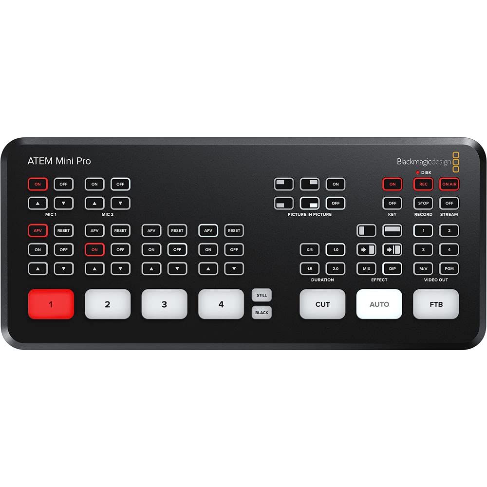 Blackmagic Design ATEM Mini Extreme HDMI Live Stream Switcher Bundle with 6’ HDMI Cable, 7’ Cat5e Cable, and 5-Pack of SolidSignal Cable Ties (SWATEMMINICEXT)