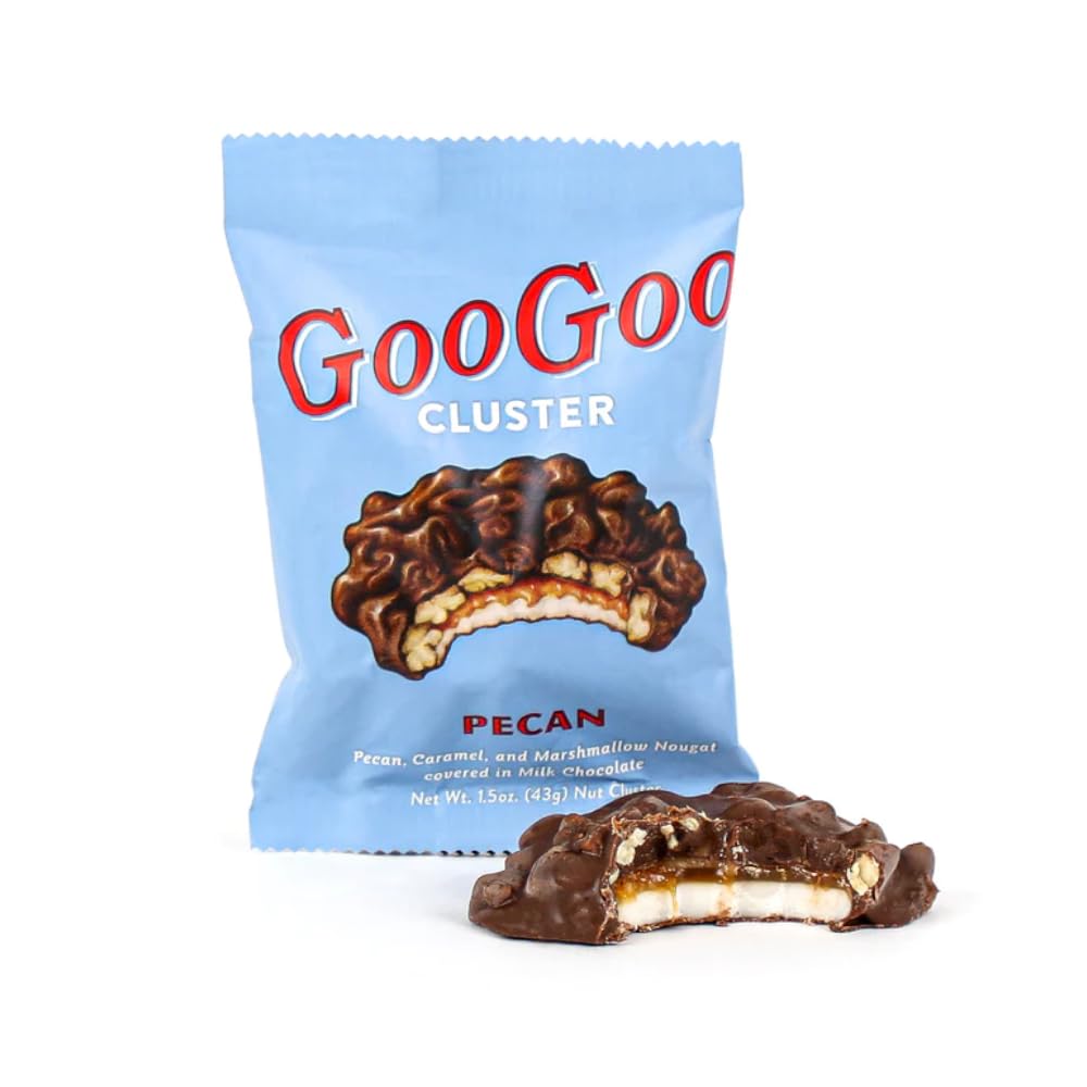 Goo Goo Cluster Variety Pack - 2 of each Flavor Large Bars - Original, Supreme, Peanut Butter