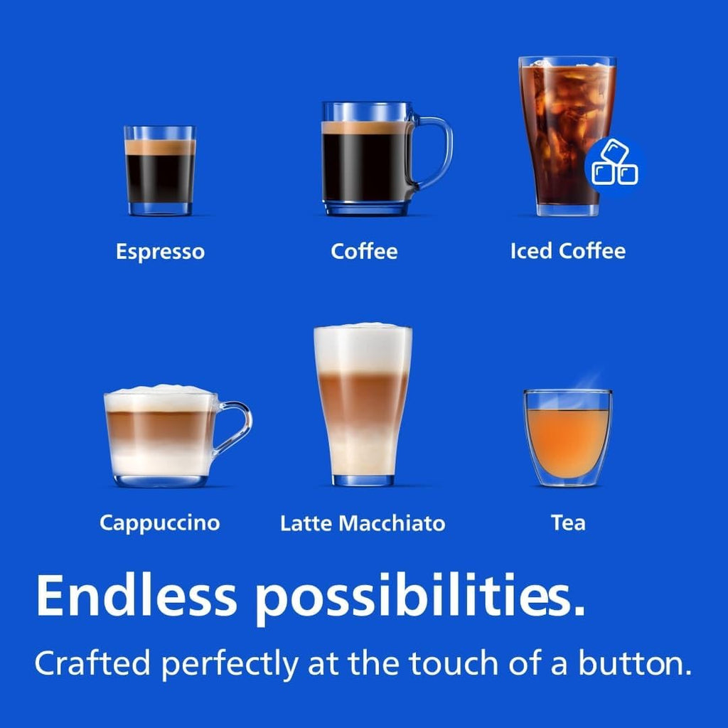 Philips 3300 Series Fully Automatic Espresso Machine, LatteGo Milk System