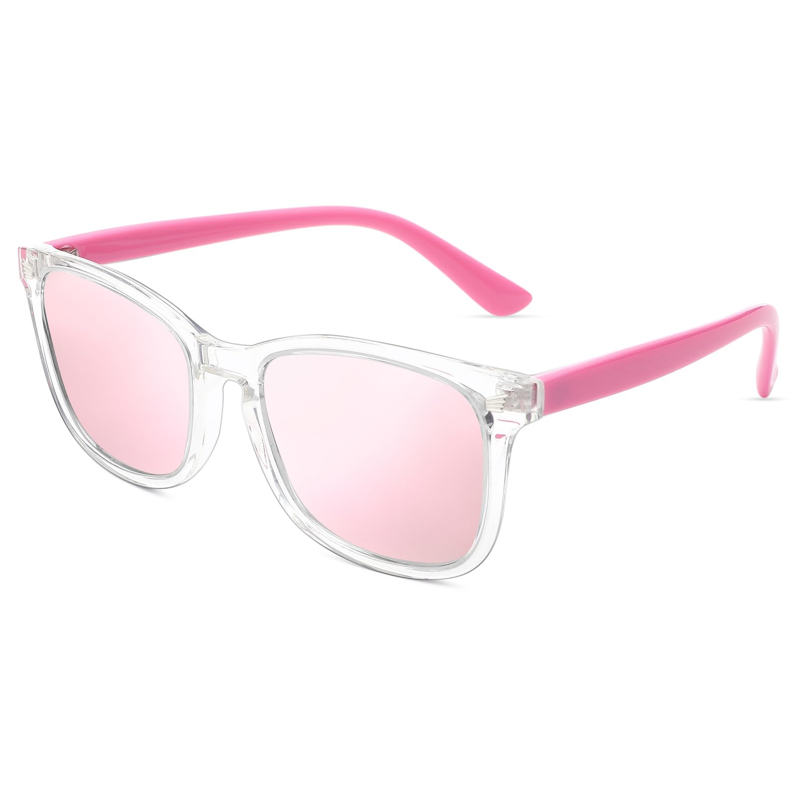 COASION Polarized Kids Sunglasses UV 400 Protection for Girls Boys Classic Retro Style Toddler Shades Age 3-12