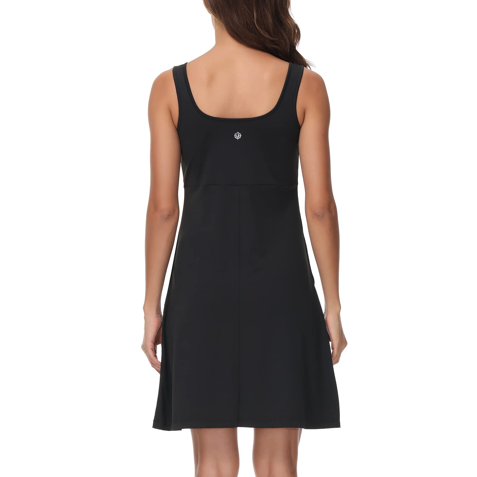 Women’s UPF 50+ Tank Dress A-Line with Pockets Breathable Quick Dry Sun Protection for Hiking Camping Beach Outdoor