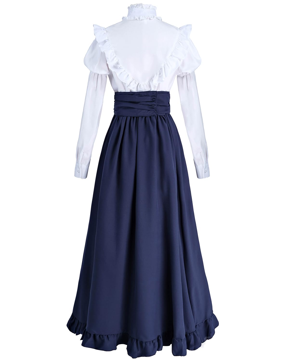 Victorian Dress for Women 2-Pieces 1800s Edwardian Dress Ball Gown Renaissance Costume