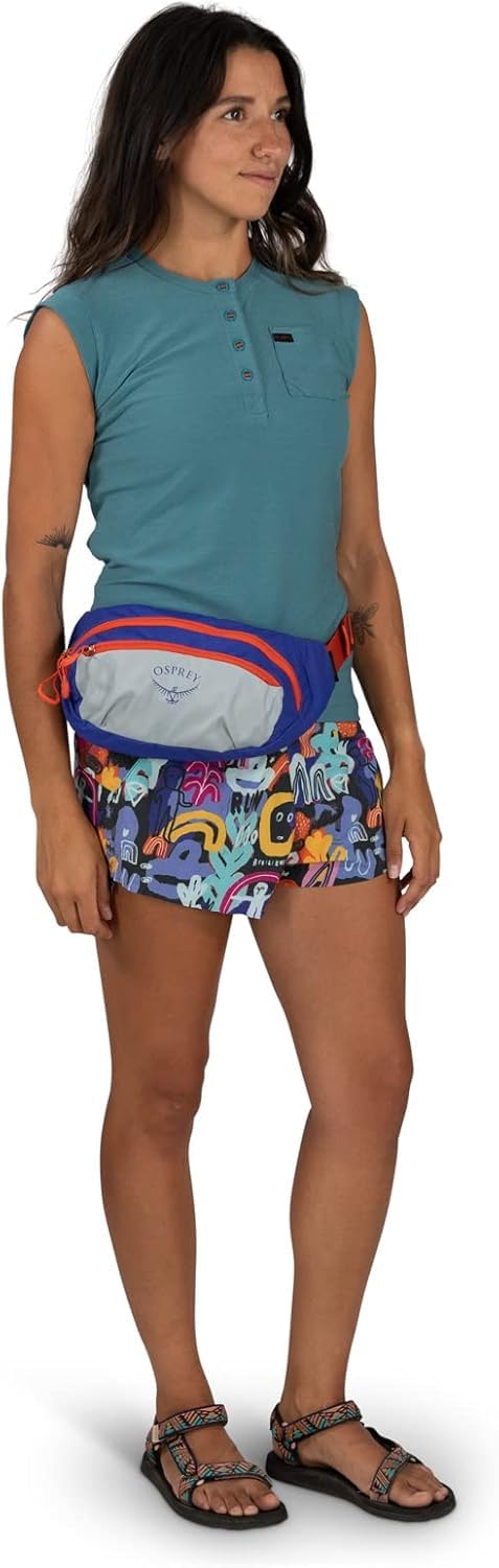 Osprey Daylite Waist Pack - Fanny Pack with Crossbody Shoulder Carry Option - Lightweight Hip Bag