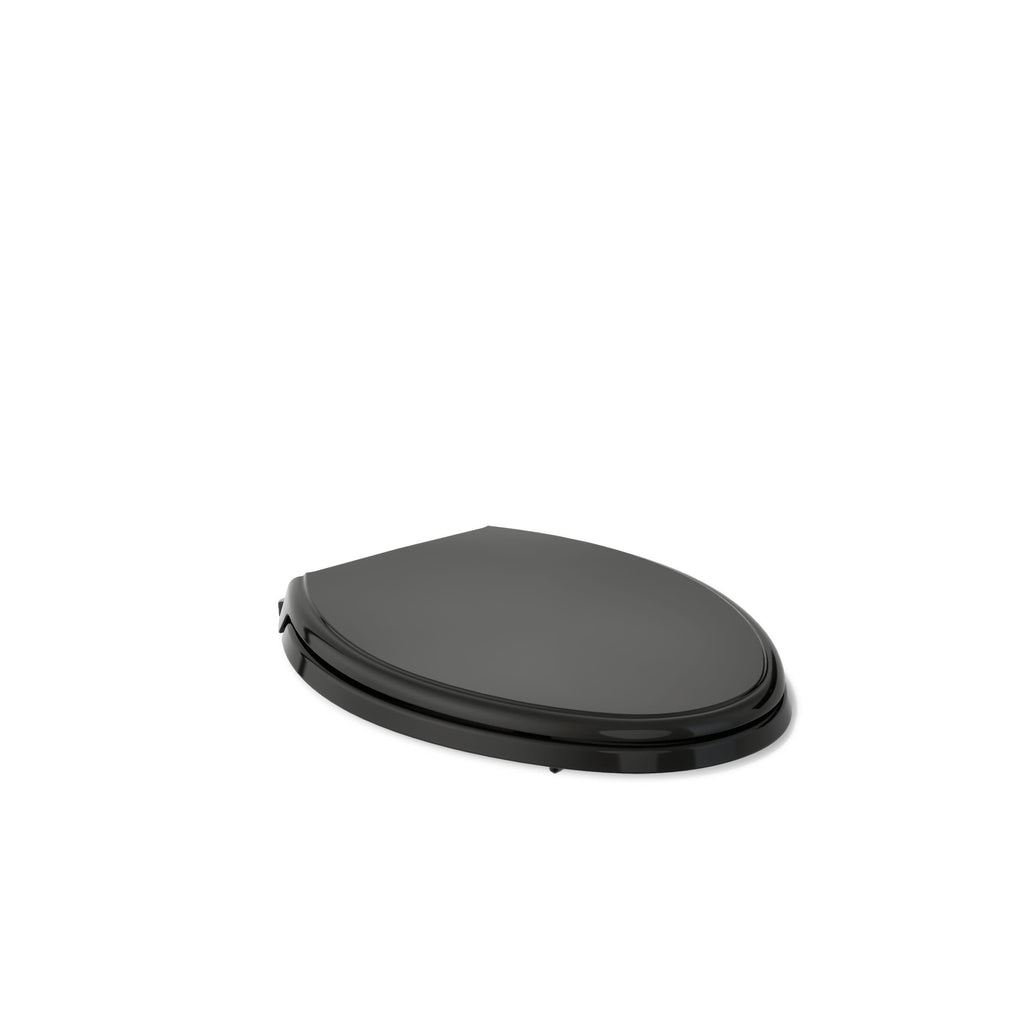 KOHLER 4733-RL-17 Glenbury ReadyLatch Quiet Close Elongated Toilet Seat, Soft Close Toilet Seats, Teal