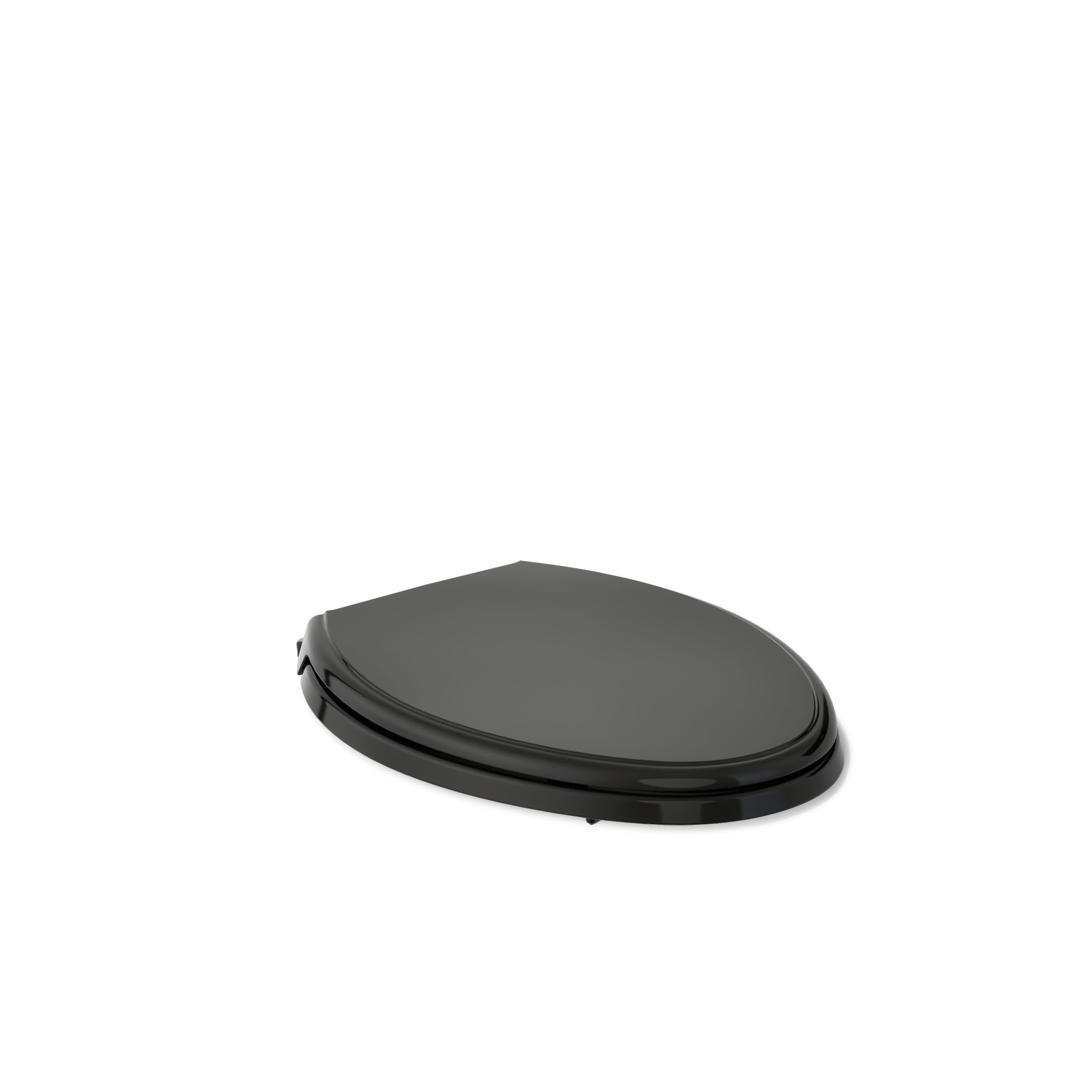 KOHLER 4733-RL-17 Glenbury ReadyLatch Quiet Close Elongated Toilet Seat, Soft Close Toilet Seats, Teal