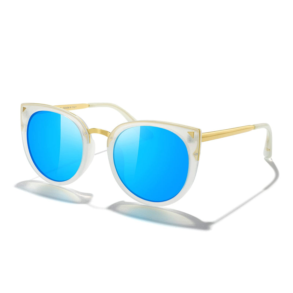 MERRY'S Girls Cat Eye Sunglasses for kids Children Polarized Sunglasses S7001