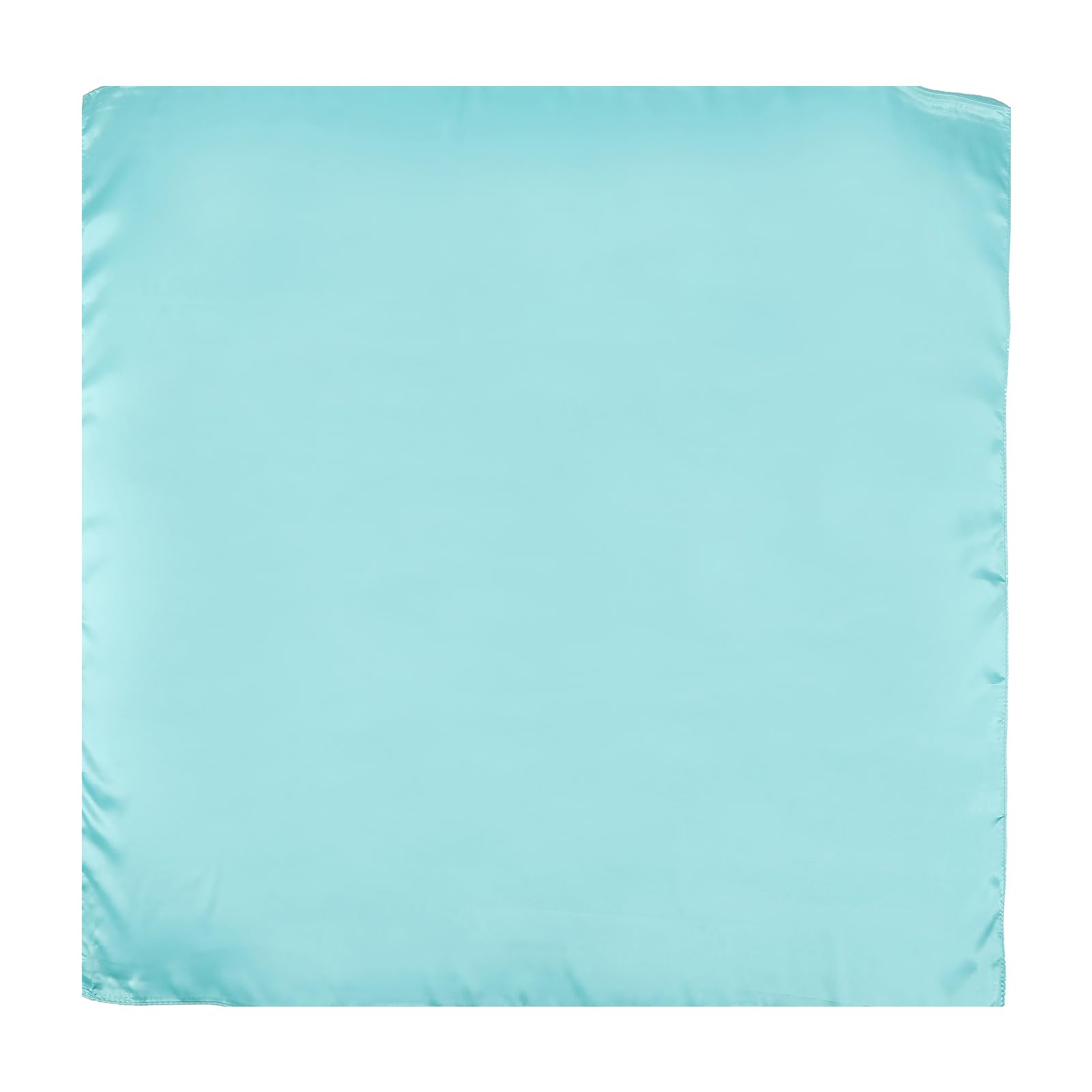 AWAYTR 35” Large Satin Square Head Scarf - 2Pcs Silk Like Floral Head Scarves Square Satin Hair Scarf Bandanas for Women