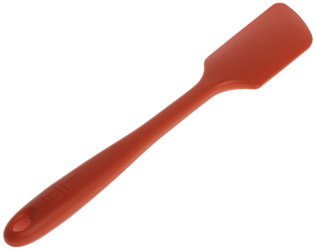 GIR: Get It Right Premium Silicone Spatula - Non-Stick Heat Resistant Kitchen Spatula - Perfect for Baking, Cooking, Scraping, and Mixing - Mini - 8 IN, Black