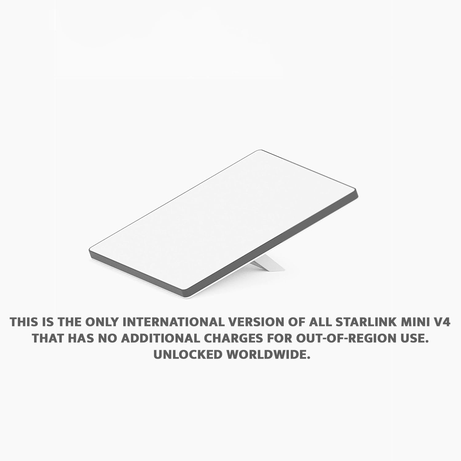 STARLINK Mini Kit – Free Region Unlock -4th Gen Mini Antenna with Wi-Fi Router – Star Links High-Speed Internet for RVs, Camping, Travel, Remote Work, and Off-Grid Use, Internet Kit for Enhanced RV