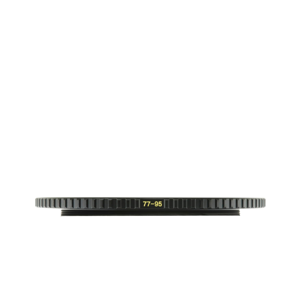 Breakthrough Photography 46mm to 52mm Step-Up Lens Adapter Ring for Filters, Made of CNC Machined Brass with Matte Black Electroplated Finish