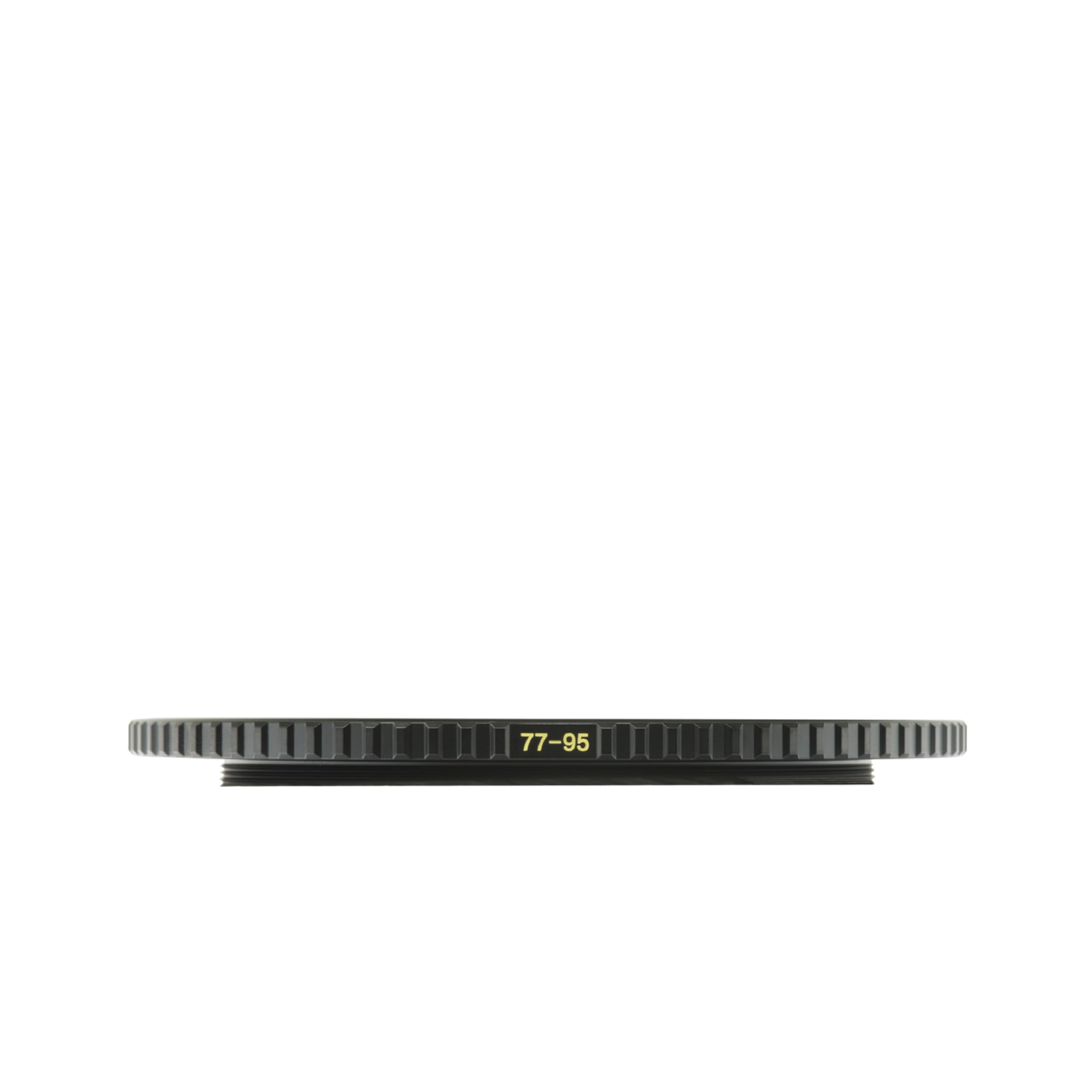 Breakthrough Photography 46mm to 52mm Step-Up Lens Adapter Ring for Filters, Made of CNC Machined Brass with Matte Black Electroplated Finish