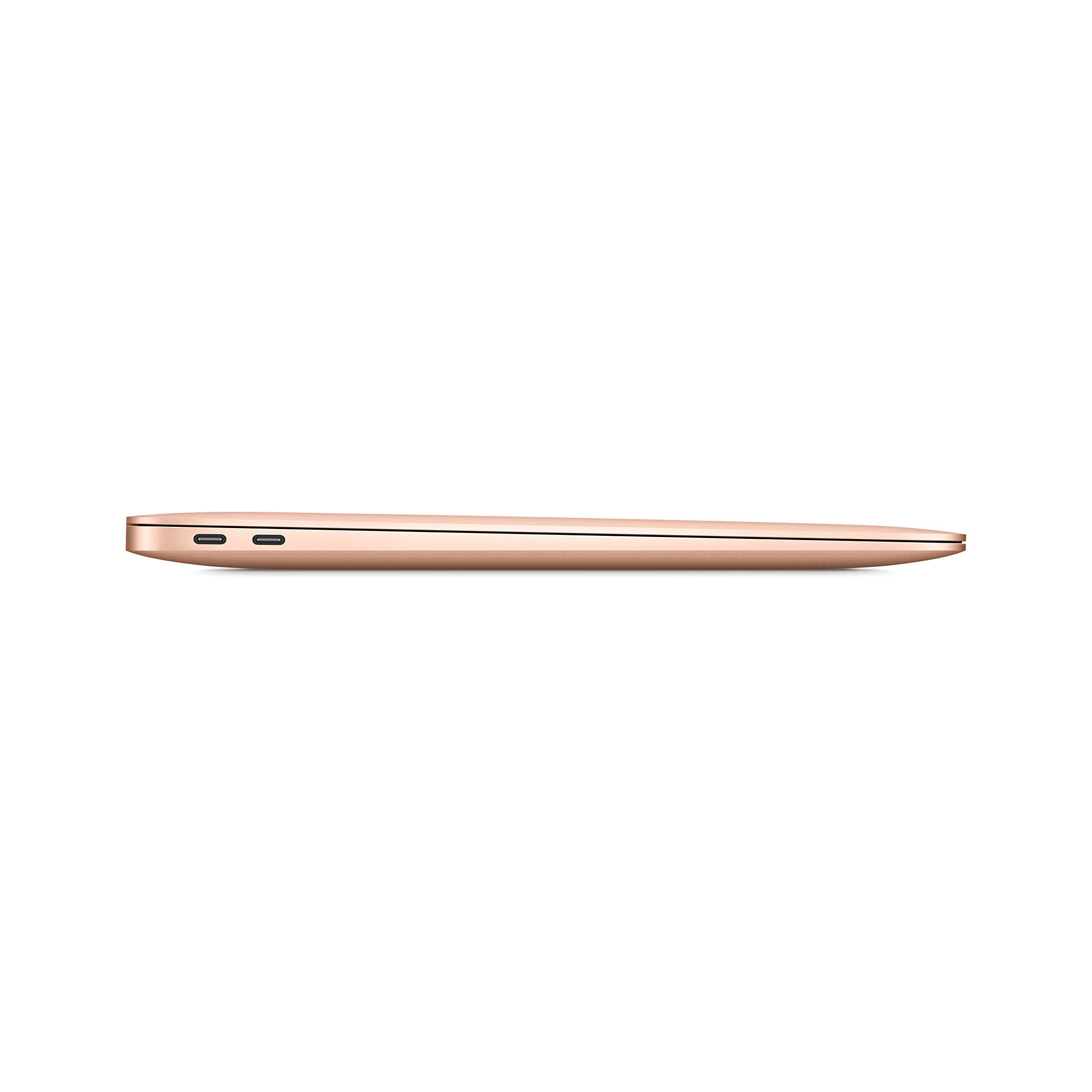 Apple Late 2020 MacBook Air with Apple M1 Chip, 13-inch, 8GB RAM, 256GB SSD, Gold (Renewed) | 256GB SSD, Renewed, M1, 2020, Gold, 13 inch