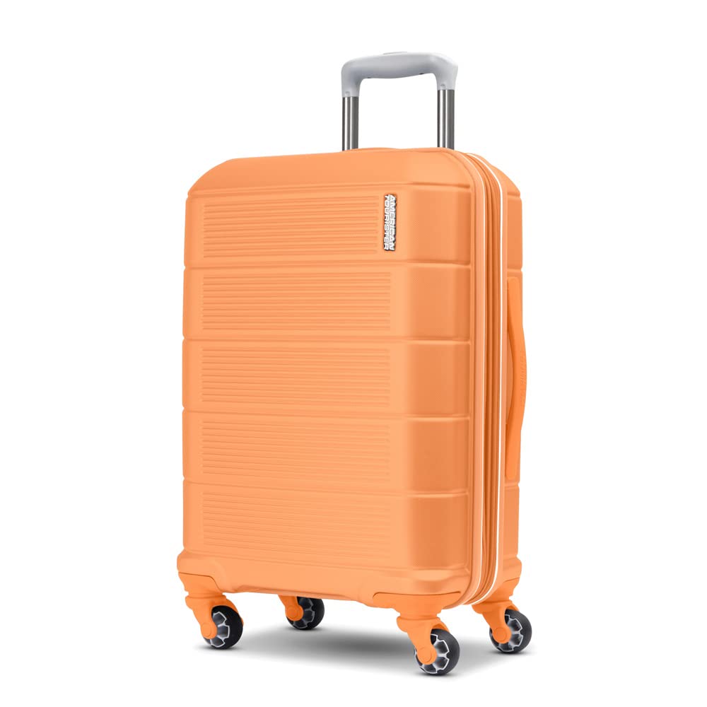 American Tourister Stratum 2.0 Expandable Hardside Luggage with Spinner Wheels, 2-Piece Set 20/28, Blue